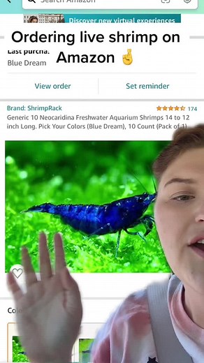 #greenscreen #amzon #liveshrimp #livefish #thisissocool #storefront | shrimp