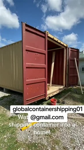watch how we transform a 40ft shipping container into home.