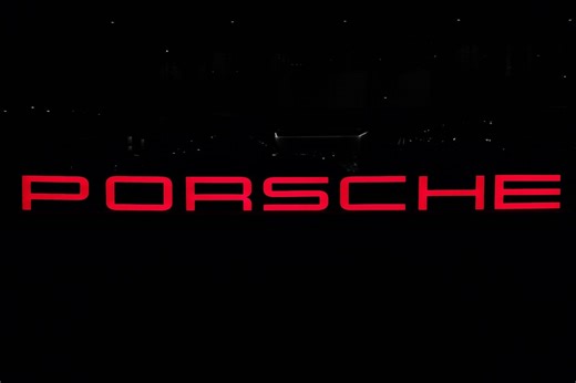 No Reserve: Illuminated Porsche Sign