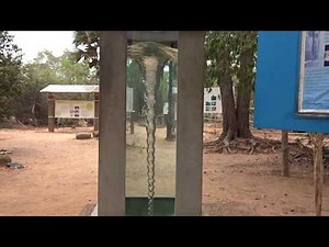 Water Vortex Fountain 2017 | Man Made Water Vortex in Auroville Pondicherry