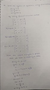 gauss elimination method