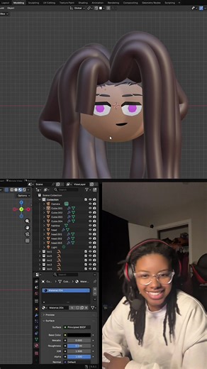 Creating Angular Eye Shapes in 3D Modeling