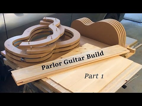 Parlor Guitar Build - Part 1 - Wood Prep (GGBO 2021)