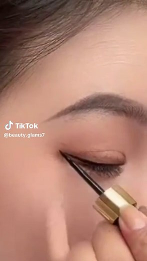 easy eyeliner tutorial for beginners ❤️#4U❣️❣️❣️ #trendy
