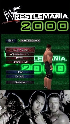 Creating JOHN CENA in WWF WrestleMania 2000 (N64 CAW Series) | Attires, Moveset & More! #wwe