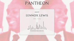 Lennox Lewis Biography | Pantheon