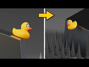 The Most Satisfying Blender 3D Physics 🤯🔥 | Pressure, Magnet & Destruction Simulation