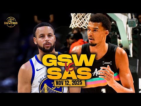 Golden State Warriors vs San Antonio Spurs Full Game Highlights | Nov 12, 2025 | FreeDawkins