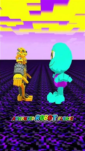 Advanced Robot and Cute Frog