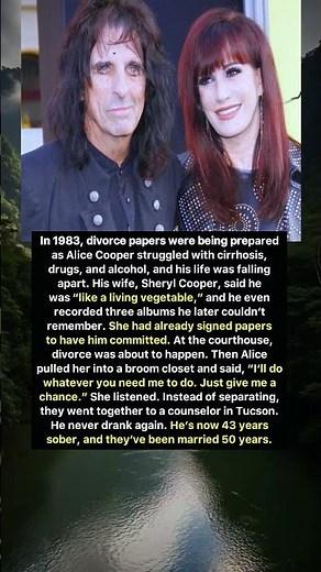 Alice Cooper’s Last Chance That Saved His Marriage