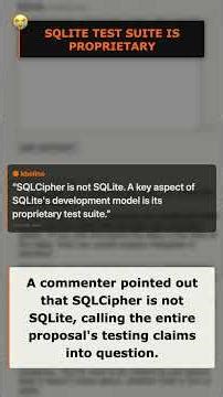 Should #KeePass ditch its file format for #SQLite? #HackerNews
