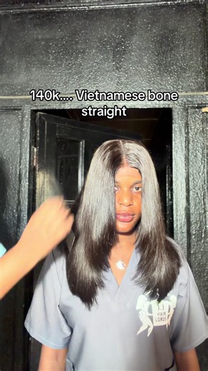 14 Inches Vietnamese Bone Straight Wig Review