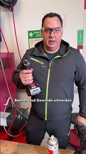 Bohren & Gewinde in einem Schritt. Kombi‑Gewindebohrer SMART STEP EU+ HSCo nanoProtect 💪 #shorts