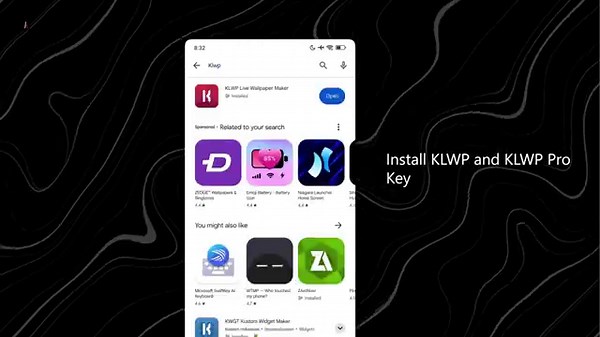 iOS 26 style Clock with Depth effect on any android!