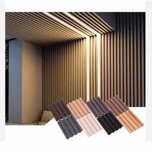 [Hot Item] Luxury Water Proof Wood Plastic Composite Cladding Fluted WPC Wall Panel