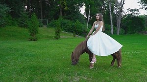 Girl Riding Pony Stock Footage Video (100% Royalty-free) 34663924 | Shutterstock