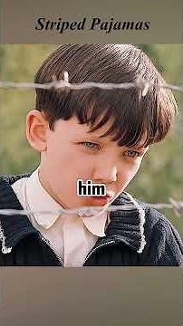 Boy put on striped pajamas and entered the concentration camp. #antiwar #movieclips