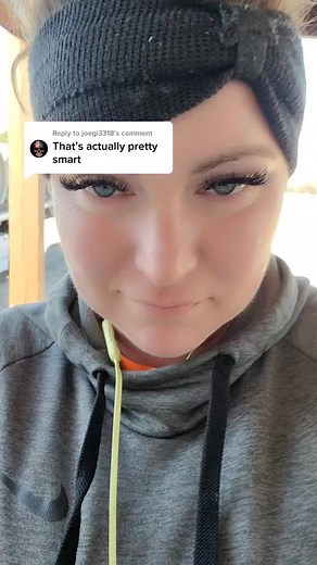 Reply to @joegi3318 By any means necessary! 😁 didn't have any bigger zip ties in this moment😁#girlswithtrucks #TruckBoss #fyp #international #byanymeansnecessary