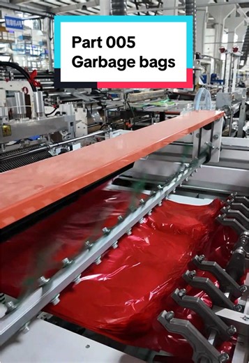 High Quality Garbage Bags Production Process