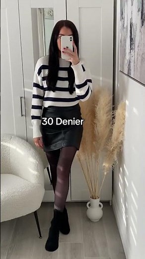 How different deniers look on from 10 denier tights to 100 denier tights #tights #deniers