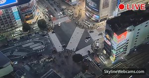 【LIVE】 Live Cam Streets of Shibuya - Tokyo | SkylineWebcams