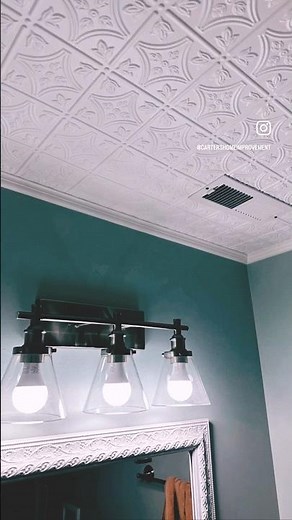 Bathroom Crown Molding Installation