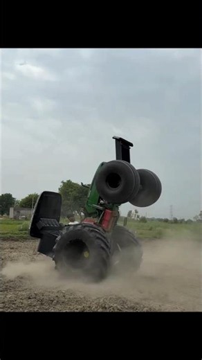 trending short video John Deere Tractor Stunt Fail | Unexpected AccidentTractor Stunt Gone Wrong 💥