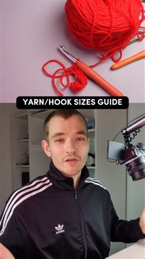 slava nombre on Instagram: "Crochet Tutorial - Yarn/Hook Sizes Guide It should've been my first tutorial lol But whatever, better late than never #slavacrochets"