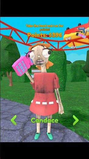 NEVER steal from hungry Candace 🤣 #roblox #denzel Roblox Obby