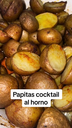 Deliciosas Papitas Cocktail al Horno
