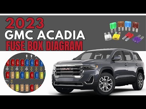 GMC Acadia Fuses and Fuse Box Diagram and Location (2020 - 2023) Guide