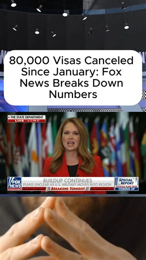 2.5K views · 195 reactions | 80,000 Visas Canceled Since January: Fox News Breaks Down Numbers | Sci-Tech Channel | Facebook