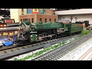 MTH Premier Line Southern Railway 4-6-2 Ps-4 Pacific #1395 Steam Locomotive Test Run