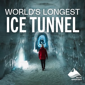 31K views | Explore inside Iceland’s second-largest glacier and marvel at 1,000-year-old ice in this unique ice tunnel. | Arctic Adventures | Facebook