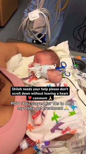 Donate through shiloh’s link 🔗 in bio even 20 dollars 🙏 #cancer #chd #foryou #chdawareness