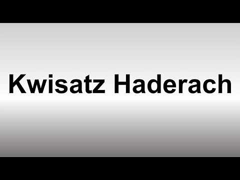 How to Pronounce Kwisatz Haderach