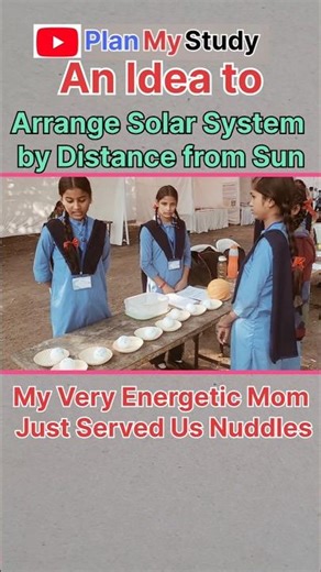 Solar System : Planets arrangement by Distance from Sun #suryamala #planmystudy @PlanMyStudy