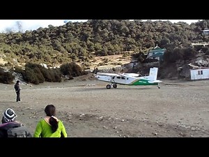 Shyangboche Pilatus Porter PC-6 Landing