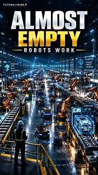 The Factory With Almost No Humans 👀 | AI & Robots Are Changing Manufacturing