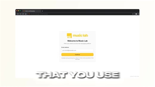 📣 THE MUSIC LAB APP IS HERE! Watch the video to see how our new Music Lab Messenger works — built specifically for Music Lab students, parents, teachers, and admin. 🎥 Watch now: https://youtu.be/jq0MtMHqS74 Say goodbye to scattered messages, WhatsApp threads, and missed emails. Music Lab Messenger brings secure, professional communication into one place — no downloads, no guessing, no noise. In this video you’ll see: ✔️ How to access the Messenger right from our website ✔️ How lessons sync aut