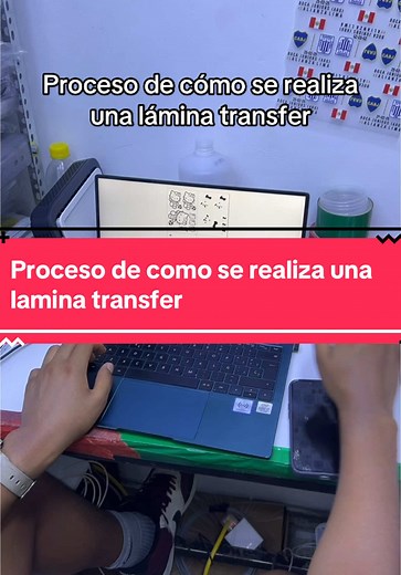 Cómo realizar una lámina transfer en sublimación