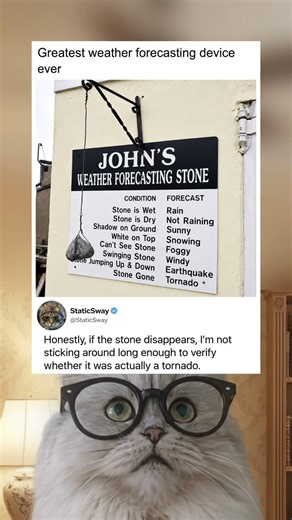 Simple weather forecasting system somehow still works