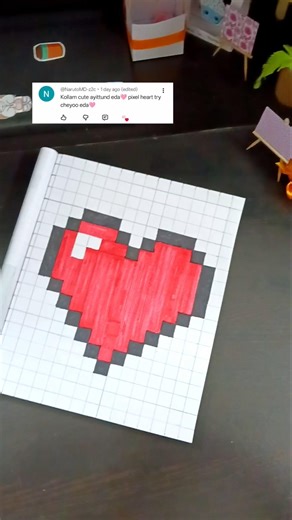 Simple but Beautiful 💗 | Heart Pixel Art