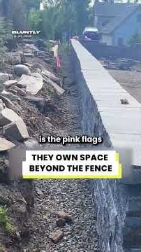 Karen neighbour tries to destroy my land