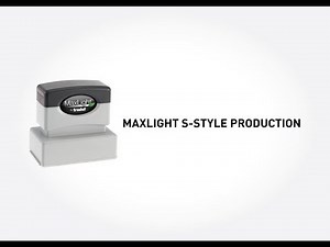 How to Produce a Trodat S-Style MaxLight