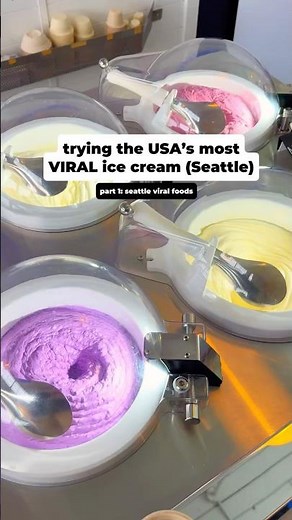 trying the USA’s MOST VIRAL ice cream in Seattle 🤯🙈