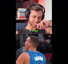 (360) aaron gordon iconic under both legs dunk reaction