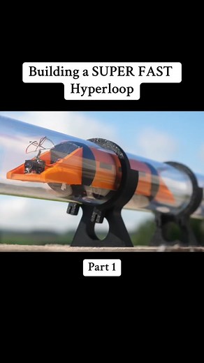 Building a SUPER FAST Hyperloop #building #superfast #hyperloop #foryoupage