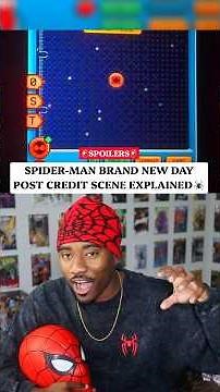 Spider-Man Brand New Day Post Credit Scene Explained🔥(🚨SPOILERS🚨)