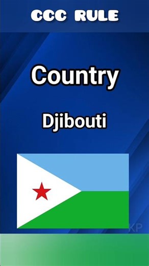 47. Djibouti #shorts #gk